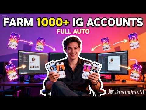 How I Manage 100+ Instagram Accounts (Automation Method)
