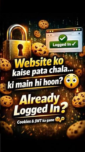 JWT Concept | How Website learn Login behaviour | JWT Explained | Cookies
