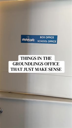 We wanted to show off some of the cool things hidden away in our office. #Groundlings #LAcomedy #SketchComedy #GroundlingsTheatre #chit