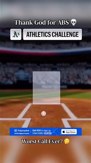 These umpires are 🍑 Get $20 on Polymarket app with code CLIP20 #collegebaseball #mlb #baseball #ump