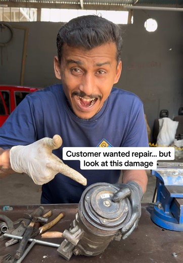 Inside a Totally Destroyed AC Compressor 😱