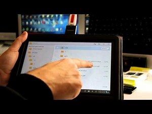 Utilizando un pendrive - USB. Tablet Samsung Galaxy Tab 10.1