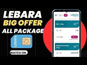 Lebara SIM Internet Packages: Mukammal Guide aur Activation Codes || By DTouch Digital