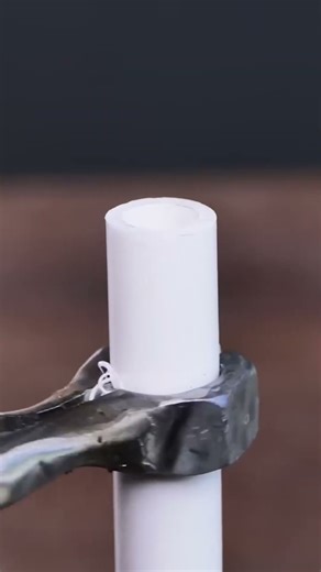 making a pipe threading tool from pliers #shortvideo