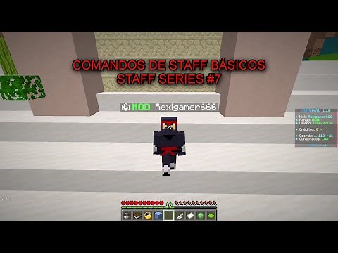 COMANDOS de STAFF BÁSICOS | STAFF SERIES #7 | NAUTICMC (el server de vMario)