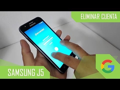Delete Google Account Samsung Galaxy J5