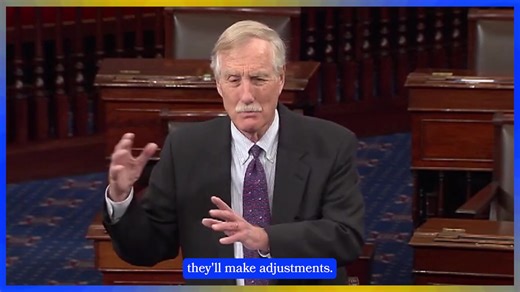 21K views · 598 reactions | In 2019, Senator Angus King gave this passionate speech on the Senate floor about how Mainers are hurt by a government shutdown. Last week, Senator King voted in favor of a government shutdown. | The Maine Wire | Facebook