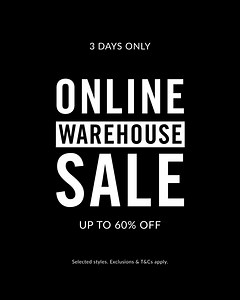 Can't make it to our Sydney Warehouse sale? Don't worry we've got you covered! Shop our Online Warehouse Sale for styles up to 60% off! https://www.runningbare.com.au/sale/warehouse-sale | Running Bare | Facebook