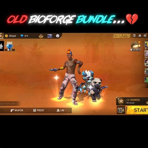 OLD BIOFORGE BUNDLE 🥹#freefire #shortvideo #shorts #short #funny #viral #viralvideo #fyp #foryou #ff