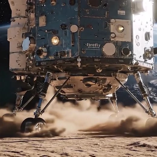Firefly’s Blue Ghost lander successfully touched down on the moon! #NASA #space #spaceexploration #SpaceTech #innovation #Space #starship #raptor #technology #research #development #SpaceX | Space Xplore
