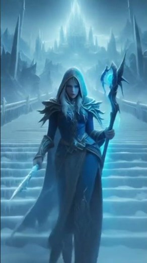 Jaina as the Lich Queen — AI Cinematic Short | World of warcraft #shorts