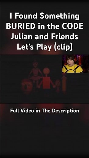 I FOUND SOMETHING BURIED IN THE CODE Julian and Friends #clip