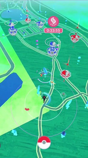 Capturing Articuno in Pokemon GO