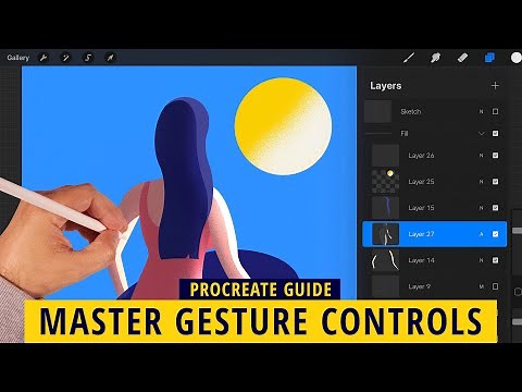 Procreate Basics: Gesture Controls (For Beginners)