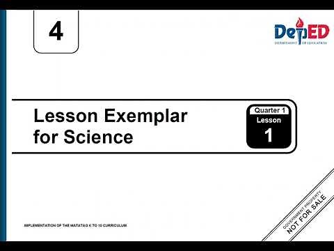 SCIENCE | LESSON EXEMPLAR | GRADE 4 | QUARTER 1 | LESSON 1 | WEEK 1 | S.Y. 2024-2025