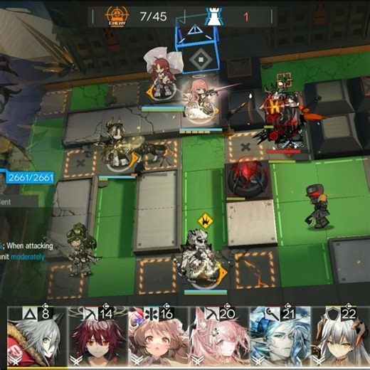 【Arknights】Patriot Is INSANE | 7-18 #anime #アークナイツ #arknights #games #zombie #明日方舟 #명일방주엔드필드