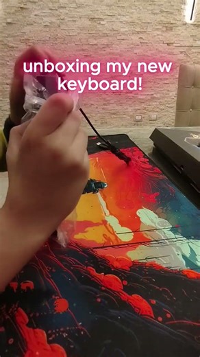 K20 GX gaming keyboard unboxing! #tuffnut #cowboy #keyboard #