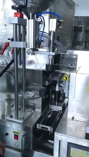 Manual ultrasonic tube filling and sealing machine#machine #fillingmachine #sealingmachine