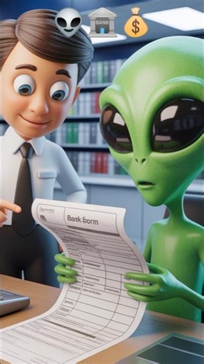 Alien Bank Me Gaya 👽🏦 🤣| Gaon Ki Comedy 😂😱