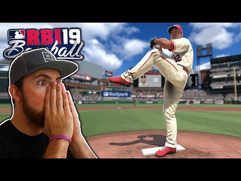 TRYING OUT THE NEWEST BASEBALL GAME! R.B.I. Baseball 2019 Gameplay