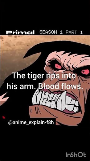 One Man vs. 3 Sabertooth Tigers: The Most Brutal Fight in Animation ⚔️🐯