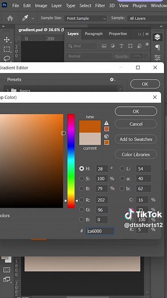 Create Stunning Gradient Backgrounds in Photoshop 2025