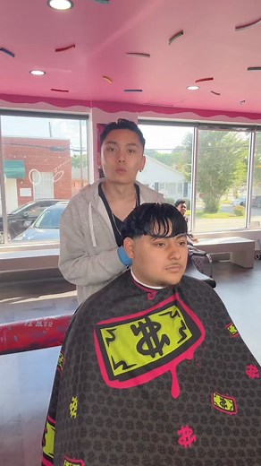 Textured Fringe Style Tutorial How to style your textured fringe with only 2 products. The products help it get more fluffy, but if cut horrible it is very hard to save with just products. He a | Nguyensteadycutting