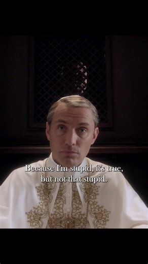 the young pope/“When you learn that the Pope no longer trusts in God.”** ⛪😶‍🌫️ #movie #shorts #drama