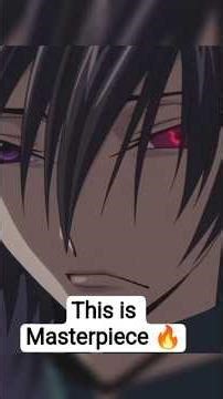 Code Geass: The Greatest Masterpiece Ever? 👁️👑 #lelouchvibritannia #codegeass