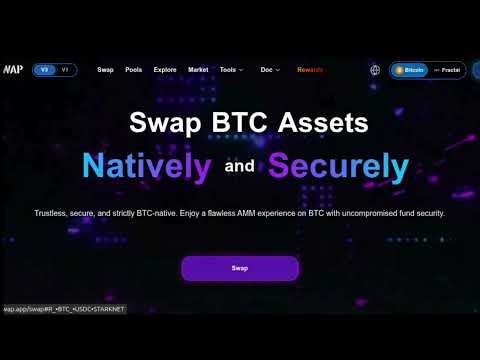 How To Swap USDC on Bitcoin, With Starknet-USDC