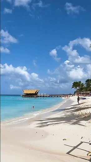 Stunning beach at Sunscape Dominicus La Romana Resort in Dominican Republic #travel #beach #resort