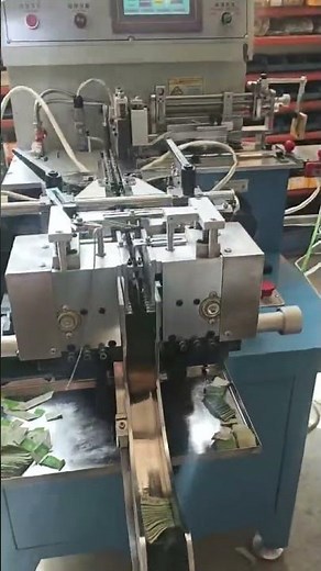 YS-3000 automatic cutting and end folding machine for narrow fabric clothing woven label ribbon