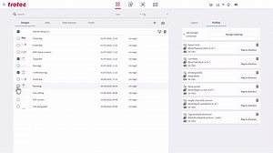 Need to process multiple designs at once❓️ In Ruby 2.11, you can now drag & drop several existing designs onto an Import Profile to combine them into a single job.  Perfect for batch processing multi-page docs and design sets without messing with your hot-folder setup. Discover how this feature makes you more efficient, flexible, and ready for high-volume workflows: https://fcld.ly/zt3eb5x #troteclaser #settingnewstandards #rubysoftware | Trotec Laser | Facebook