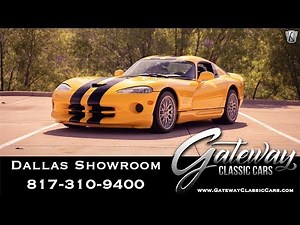 2001 Dodge Viper GTS ACR - Gateway Classic Cars of Dallas #989