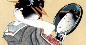 Why do I look normal in my home mirror, but hideous when I catch my reflection in a window?