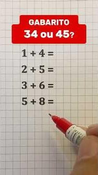 So, is the answer 34 or 45? Understand both patterns!