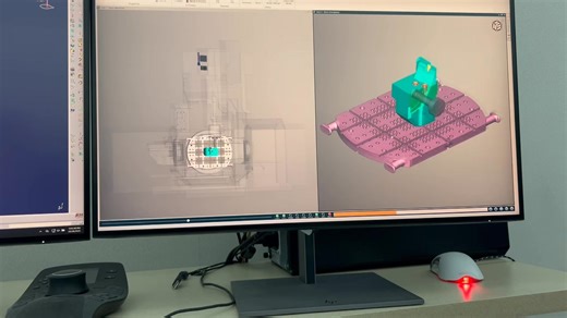 1.3K views · 27 reactions | It’s Tool Pathing Tuesday! In our Engineering Department, we have a section that is dedicated to making programs for our CNC machines. Here we have Conner Miller showing the process of taking a raw block of steel and turning it into a finished product using our software. Want to get into a Engineering career field? Come check us out and apply today! https://gtd.bamboohr.com/careers https://www.gtd.com/employment | Greenville Tool & Die | Facebook