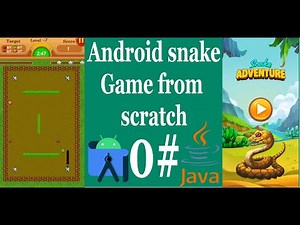Android Studio game developement- create advenced snake game from scratch - #0