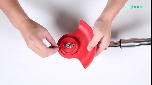 Cordless Weed Wacker Lawn Trimmer, Upgraded Electric Weed Eater Brush Cutter with 2Pcs Battery & 3 Cutting Blade Types, 3 in 1 Retractable Grass Trimmer Set for Lawn Care Yard Garden