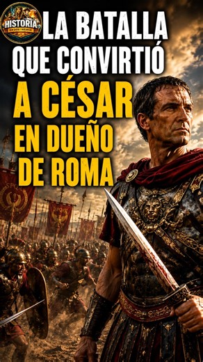 The battle that made Julius Caesar the most powerful man in Rome