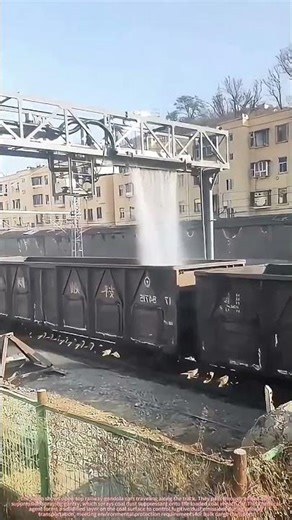 Coal Dust Suppression Spraying Gantry Working Process for Railway Open-Top Gondola Cars
