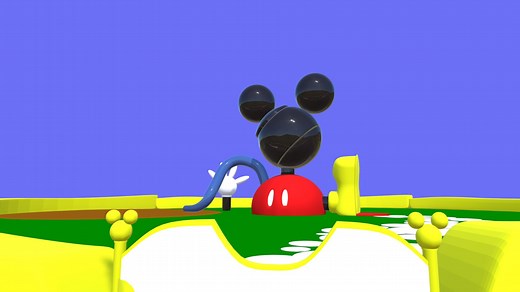 Mickey Mouse Clubhouse - Download Free 3D model by Ian Dowson (@eonie316)