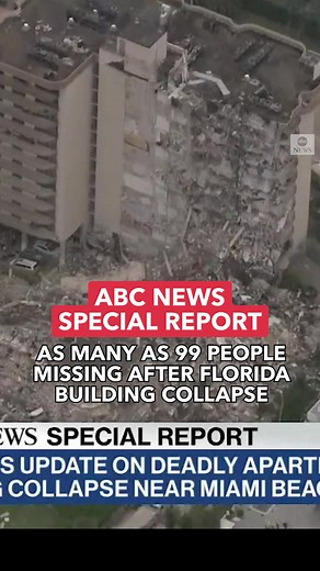 #BREAKING: ABC News' David Muir has the latest on the condo building collapse in South Florida. #news #surfside #miami #florida