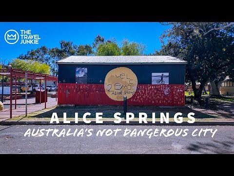 ALICE SPRINGS - AUSTRALIA’S NOT DANGEROUS CITY | AUSTRALIA WALKING TOUR 4K | TRAVEL PHOTOGRAPHY