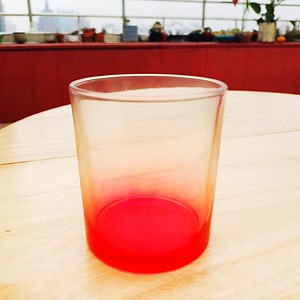 [Hot Item] Scented Air Purification Cylinder Color Glass Candle Jar for Wedding Decoration