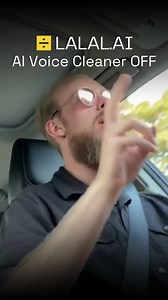 Experience crystal-clear audio with our 100% AI-powered Voice Cleaner. Remove any unwanted noise and enhance your voice quality. Enjoy 3 levels of sound cleaning and benefit from our de-echo and de-reverberation feature. Try now! | Lalal ai