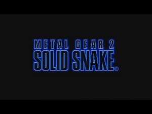 Metal Gear 2: Solid Snake Intro