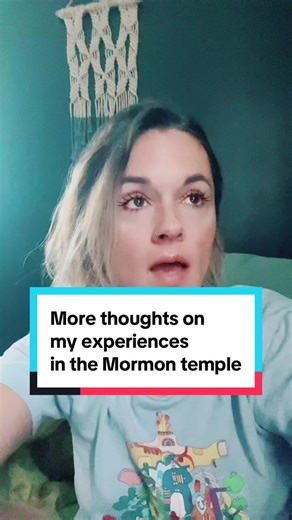 Insights on Experiences in the Mormon Temple