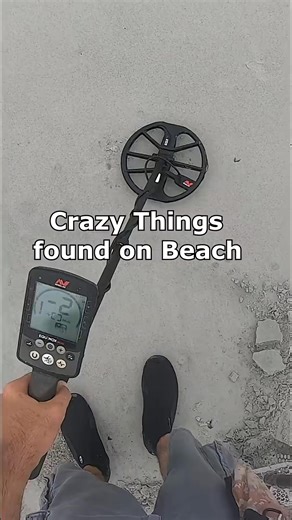 Finding some crazy things out here on the beach and never know what you pop out while metal detecting #beach #minelabequinox800 #metaldetecting #fypシ​ #fblifestyle | Thebeachz