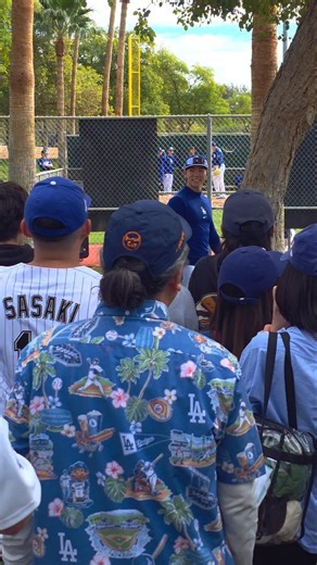 H.S. Kim And Roki Sasaki At Spring Training! #dodgers #springtraining2026